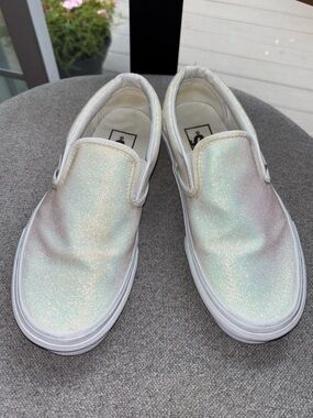 Vans glitter sparkle sneakers women's 5.5 men's 4